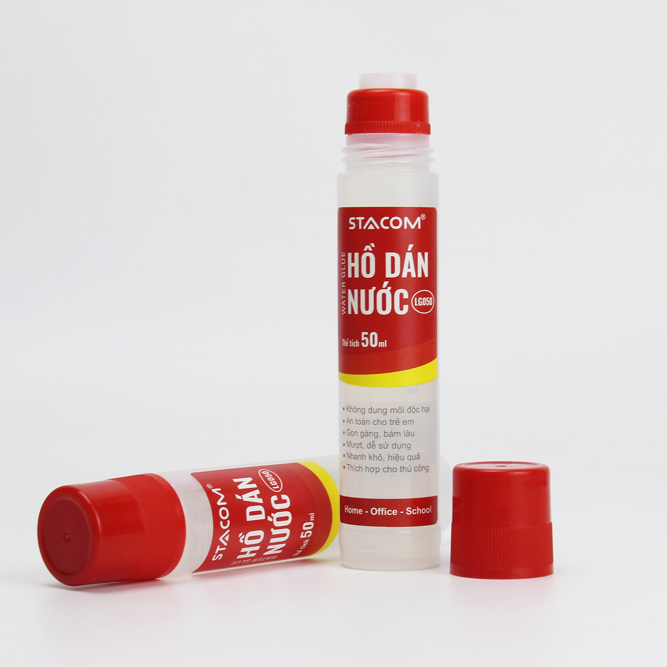 (Combo 5 chai) Hồ (Keo) Dán Nước 50ml STACOM - LG050 - Kết Dính Tốt, An Toàn