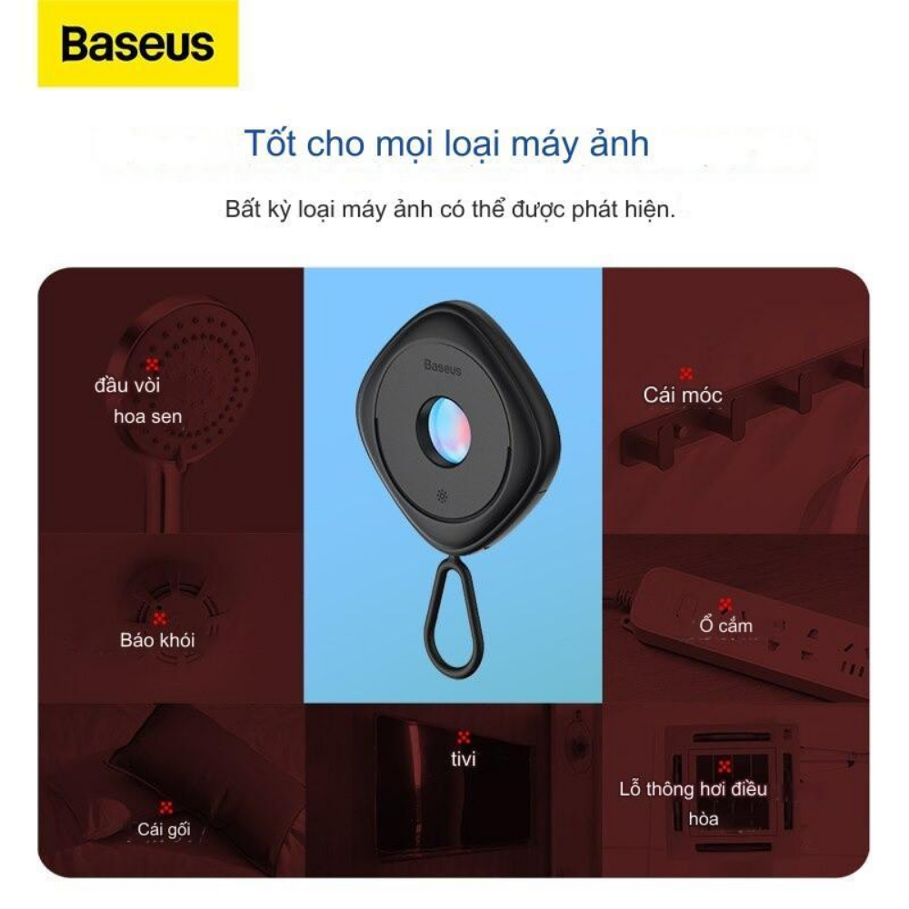 Baseus Heyo camera detection detector-hidden camera detector-small portable easy to carry-simple operation
