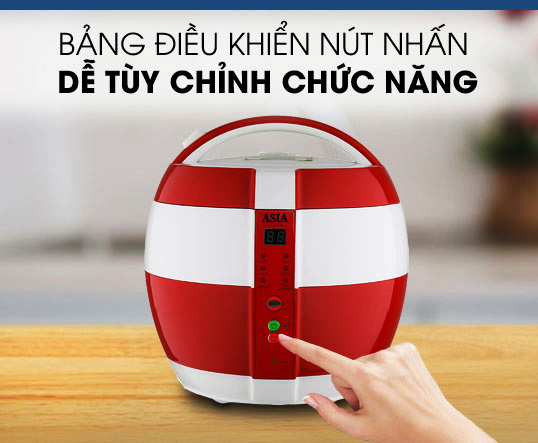 Nồi cơm điện cao cấp  ASIA 1.2L