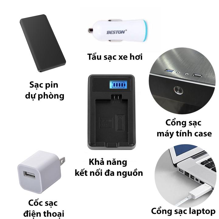 Sạc pin máy ảnh Canon EOS 5D 10D 20D 20Da BP-511