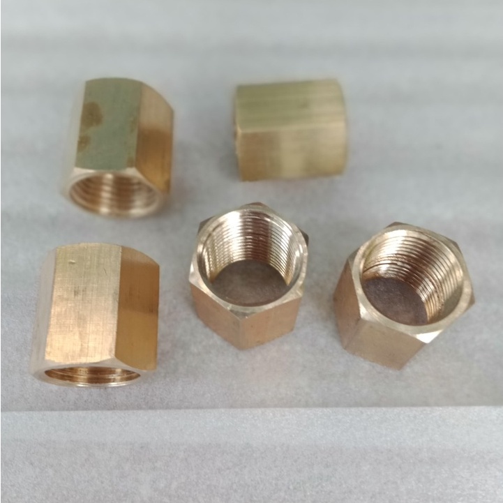 Nối ren trong 21mm( măng sông đồng thau)