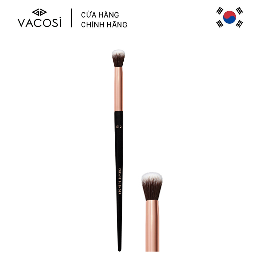Vacosi Cọ Tán Phấn Mắt Crease Blender E12