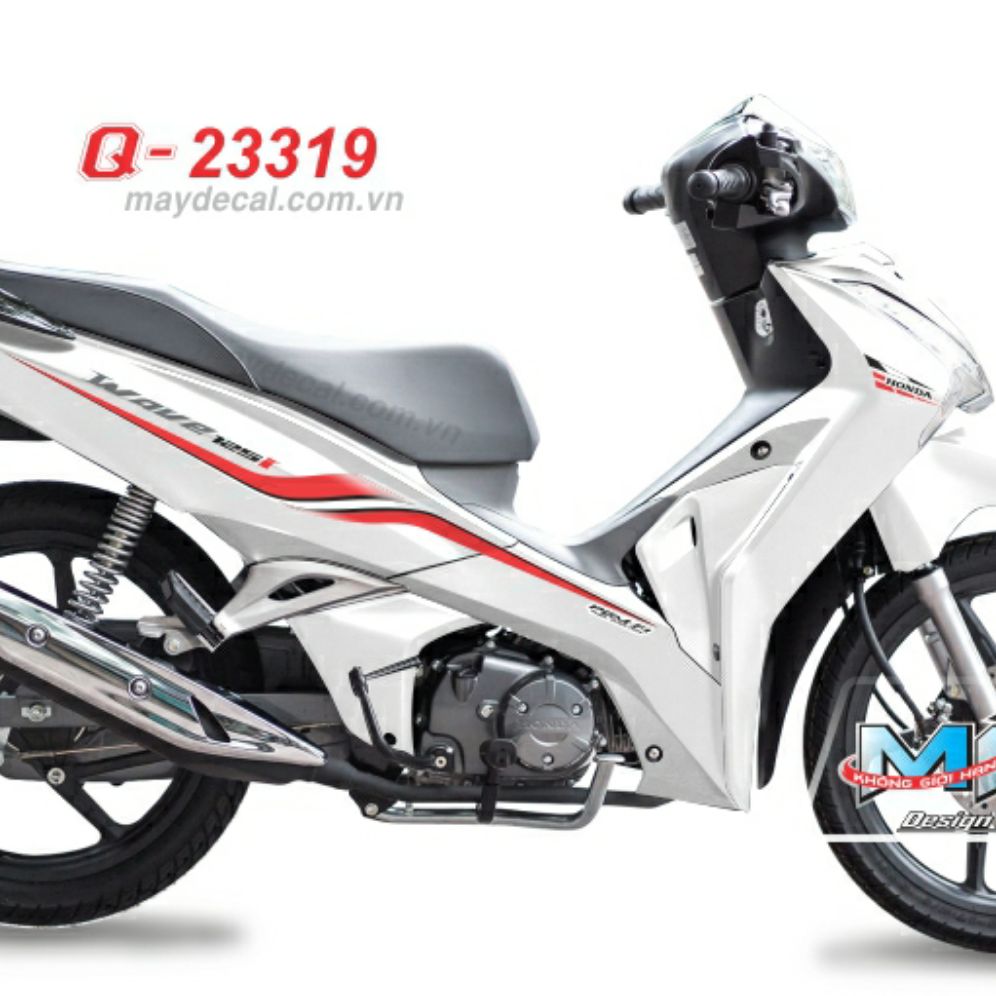 [HCM]Tem rời  xe Wave125i- future125i không bay màu