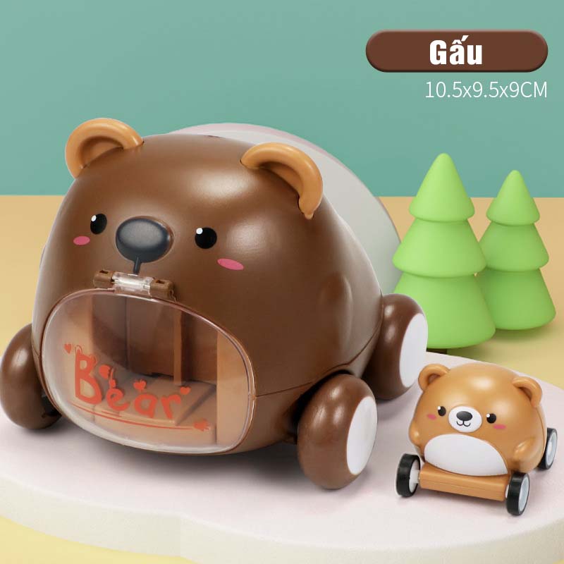 Ô tô đồ chơi thú mẹ chở con mới nhất 2023