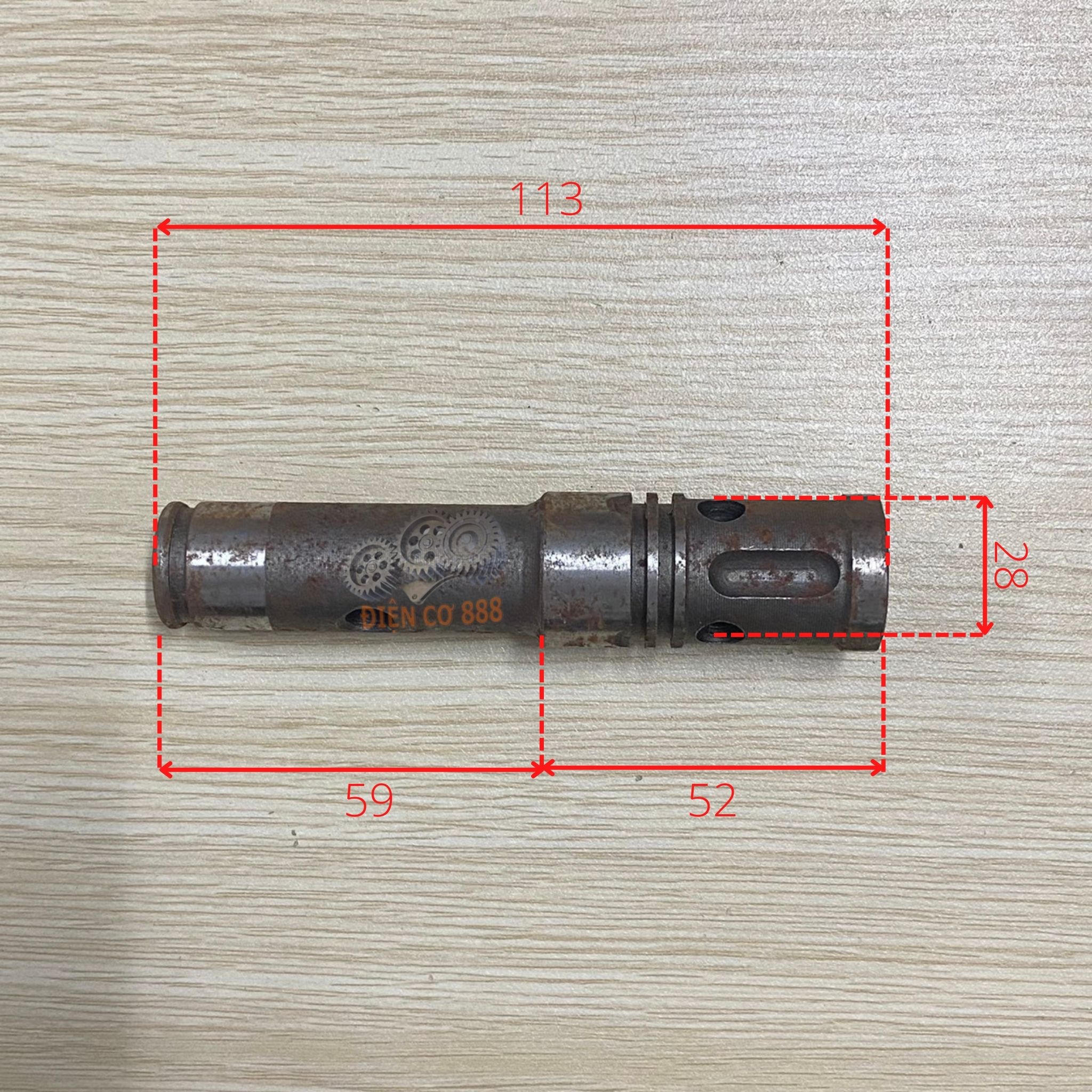 Bộ nòng phanh khoan đục 2 chức năng có thể mua thêm long đền