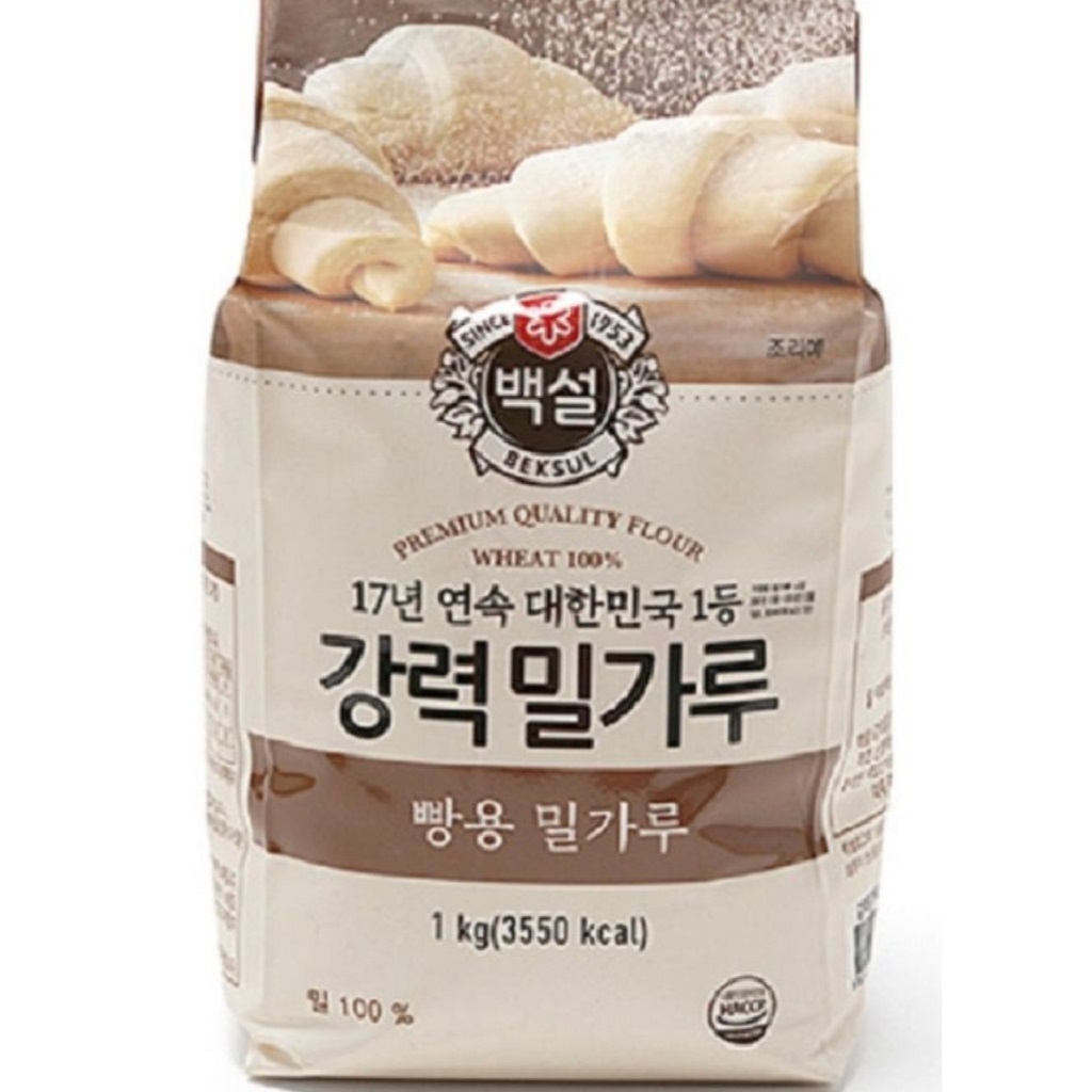 Bột mì Hàn Quốc beksul 1kg số 8-11-13