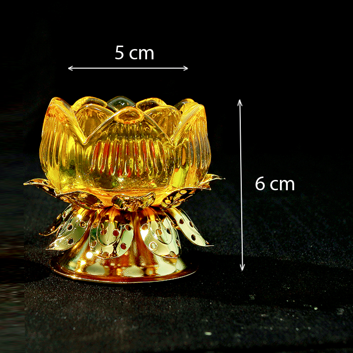 CHÂN NẾN  TEALIGHT LƯU LY THỦY TINH