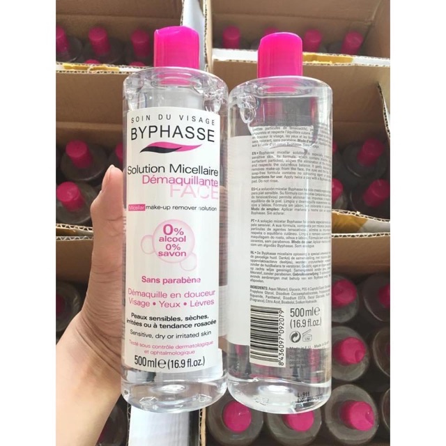 Nước tẩy trang Byphasse 500ml
