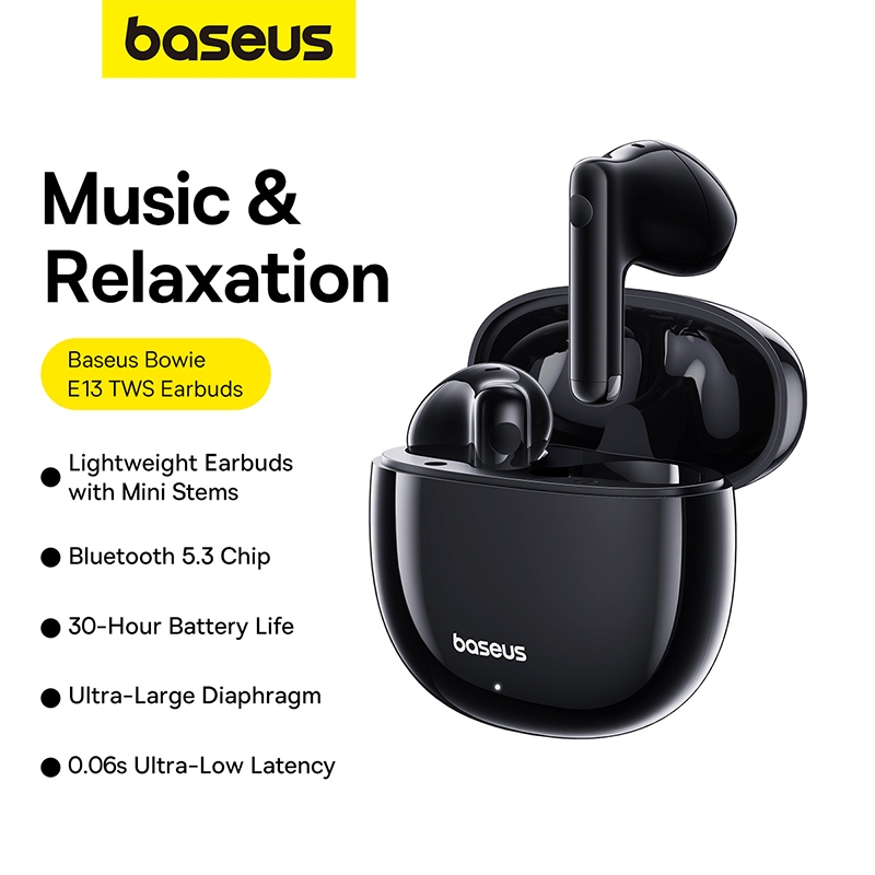 Tai Nghe Bluetooth Baseus Bowie E13 True Wireless Earphones