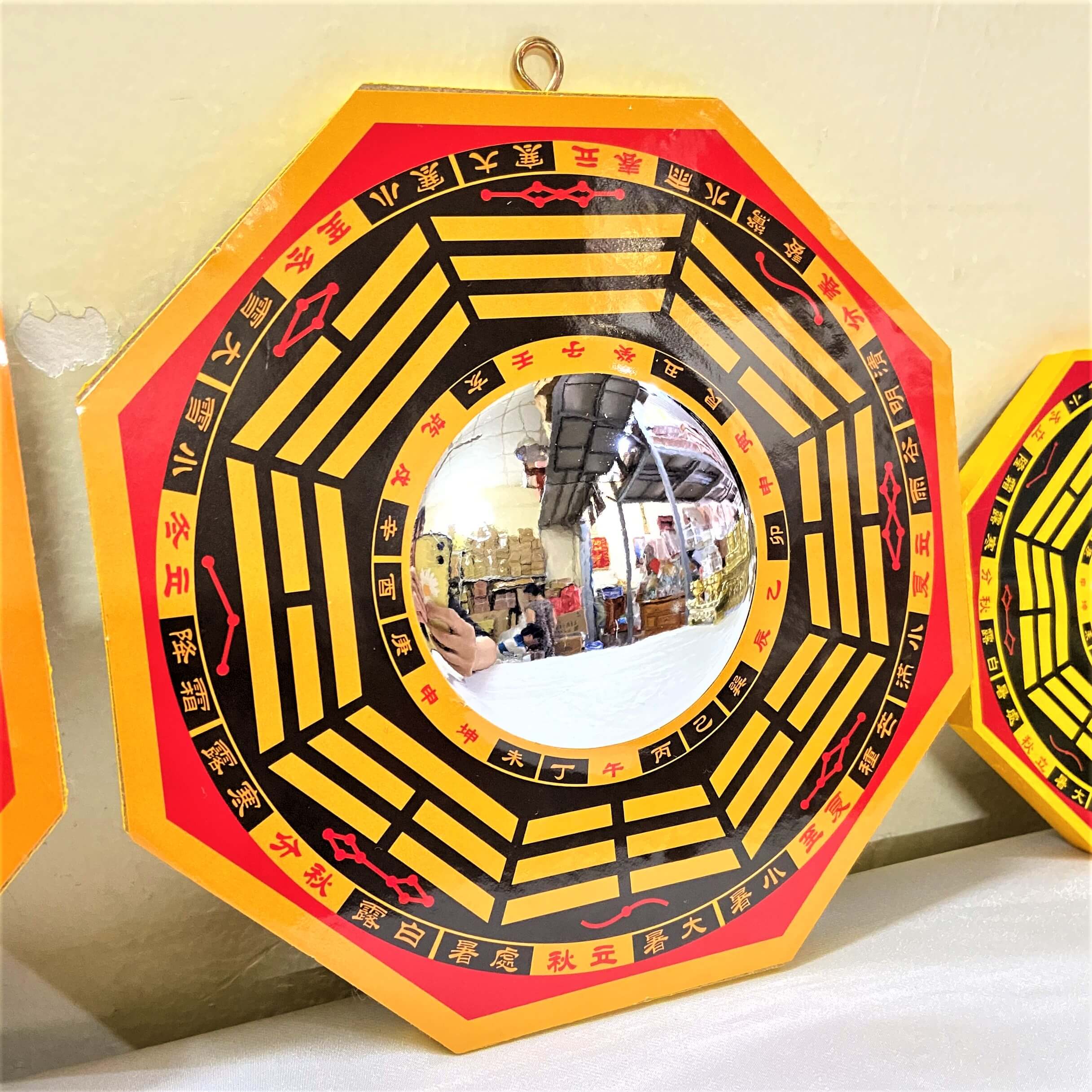 Gương Bát Quái Lồi Phong Thủy 3 Size