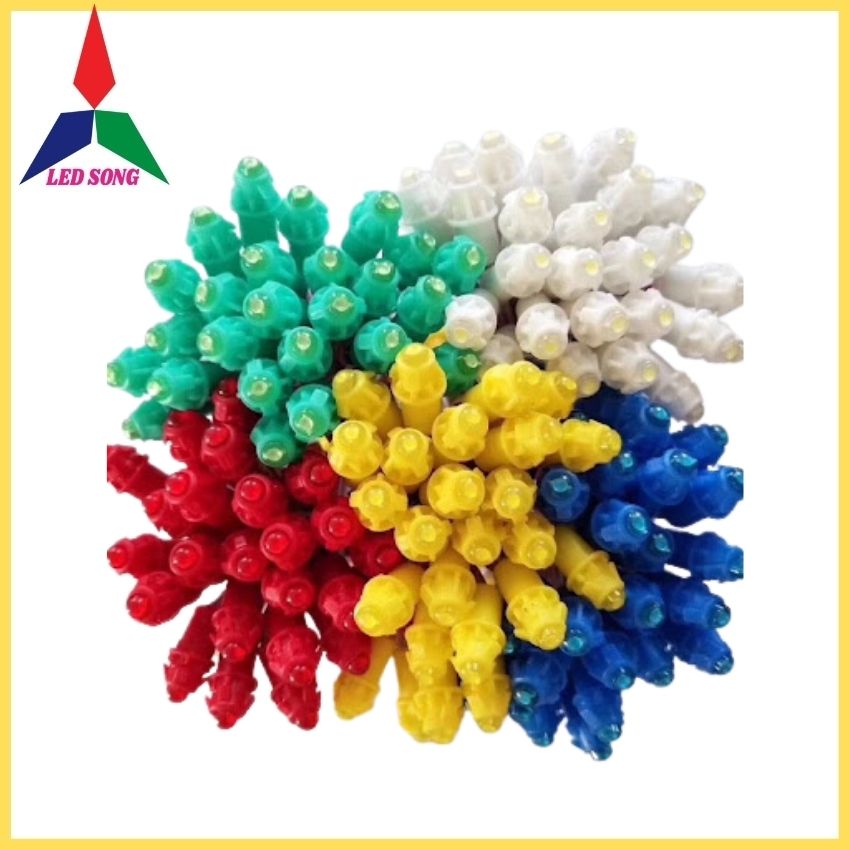 Led Đúc F5 12v Dây 50 Bóng