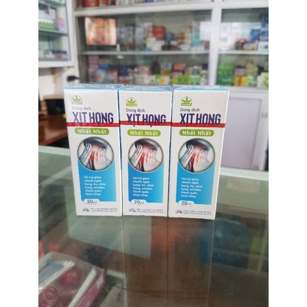 XỊT HỌNG NHẤT NHẤT_ Chai 20ml - Date mới nhất