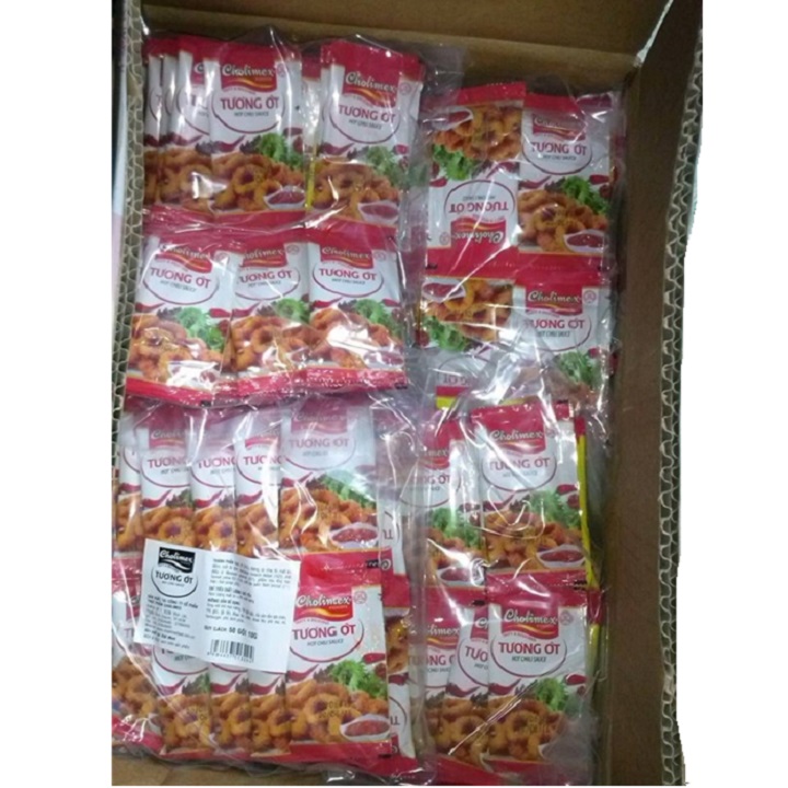 [HCM]50 gói tương ớt x10g cholimex