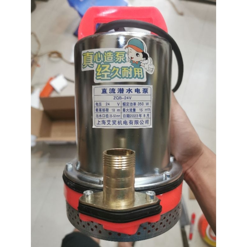 MÁY BƠM CHÌM INOX 12V 24V HÀNG CÔNG SUẤT LỚN