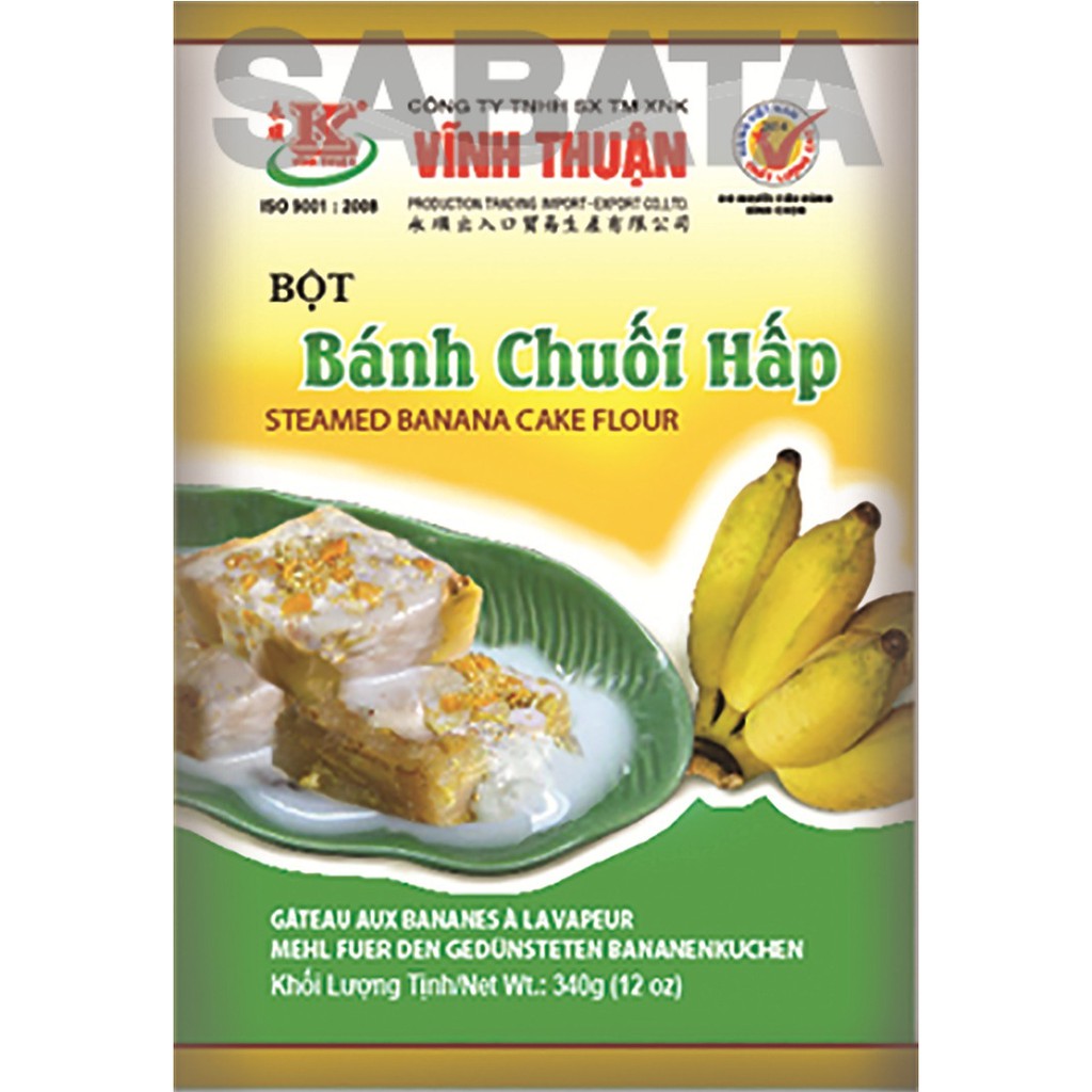 bột bánh chuối hấp vĩnh thuận 400g