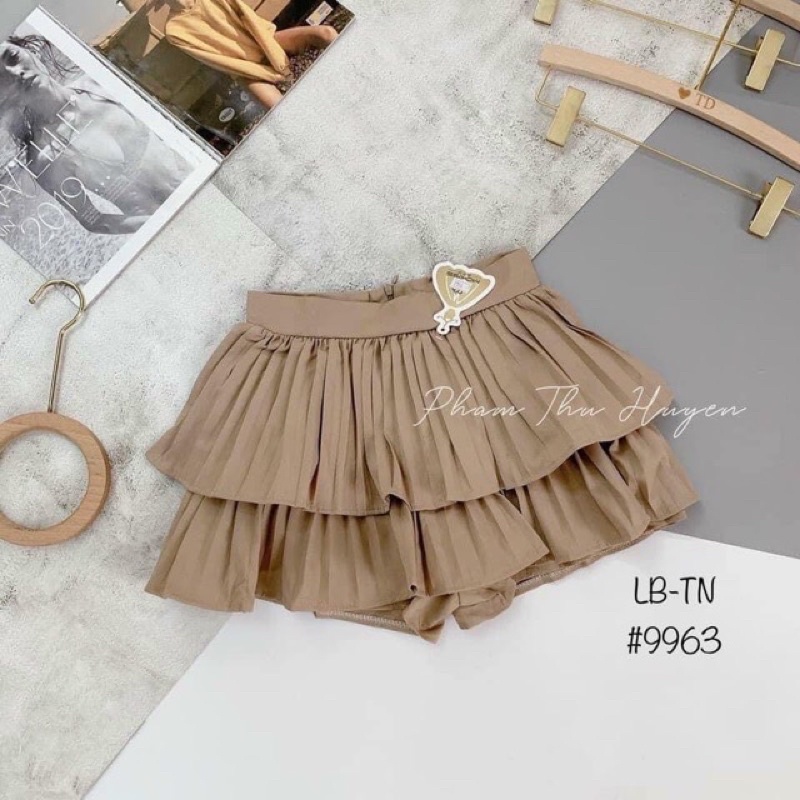 CHÂN VÁY XẾP LY 2 TẦNG