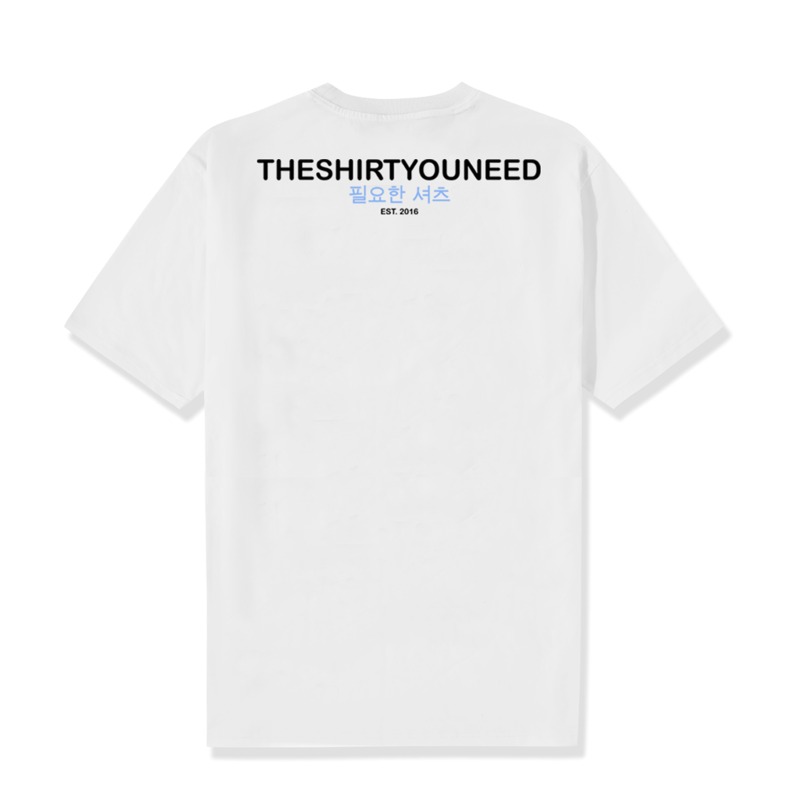 Áo thun TSUN Sig 1 - White unisex nam nữ