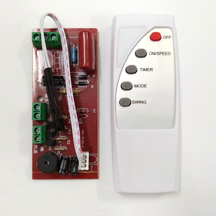 Bộ điều khiển quạt từ xa cho quạt treo tường - quạt cây, dùng để biến các loại quạt thông thường thành quạt điều khiển từ xa