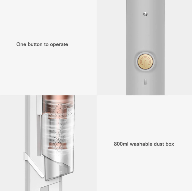 Máy hút bụi cầm tay (sạc pin) Deerma DEM-VC10 (7000 Pa)