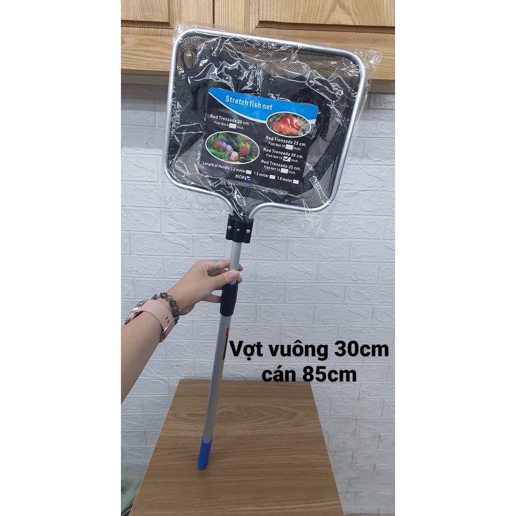 Vợt Vuông Lùa Cá Koi Strech Fish Net