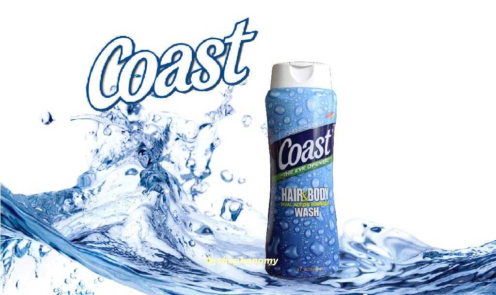 [HCM]Sữa tắm gội Coast dành cho nam 532ml