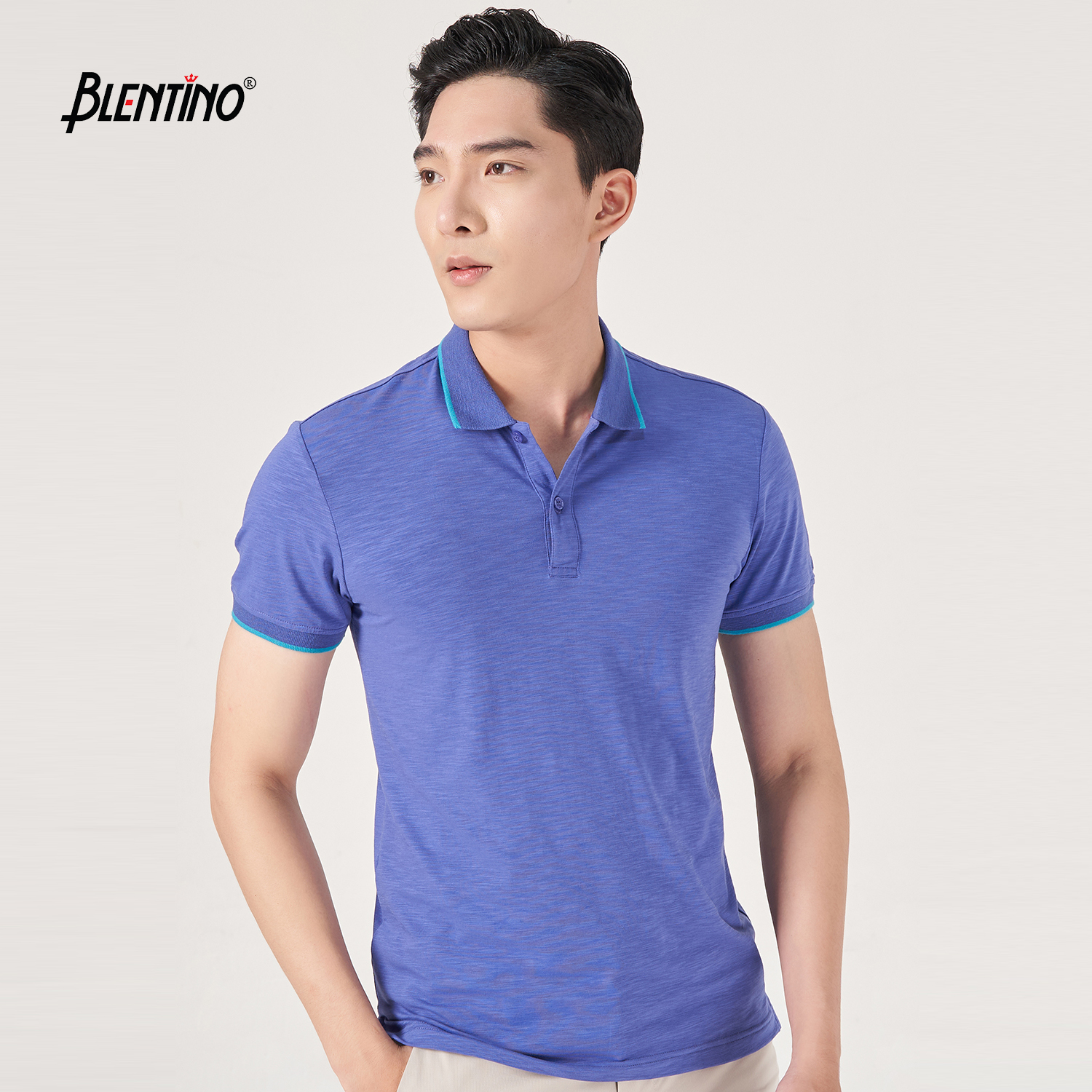 Blentino Áo thun polo nam cộc tay PL0321