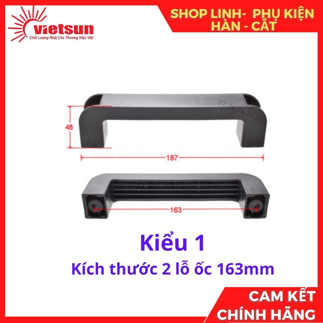 Tay cầm nhựa, tay xách máy hàn