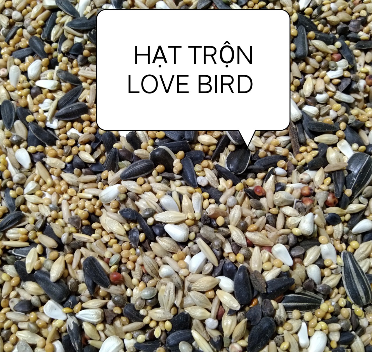 1KG HẠT TRỘN CHO LOVEBIRD, LINNIE, PARROTLET