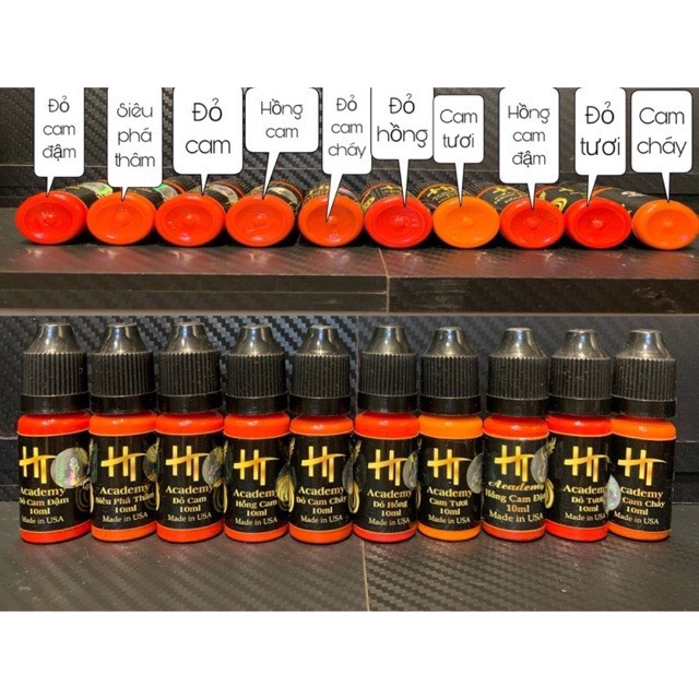 [CHÍNH HÃNG] MỰC HT SIÊU ĐẬM SIZE 3,3ml và full size
