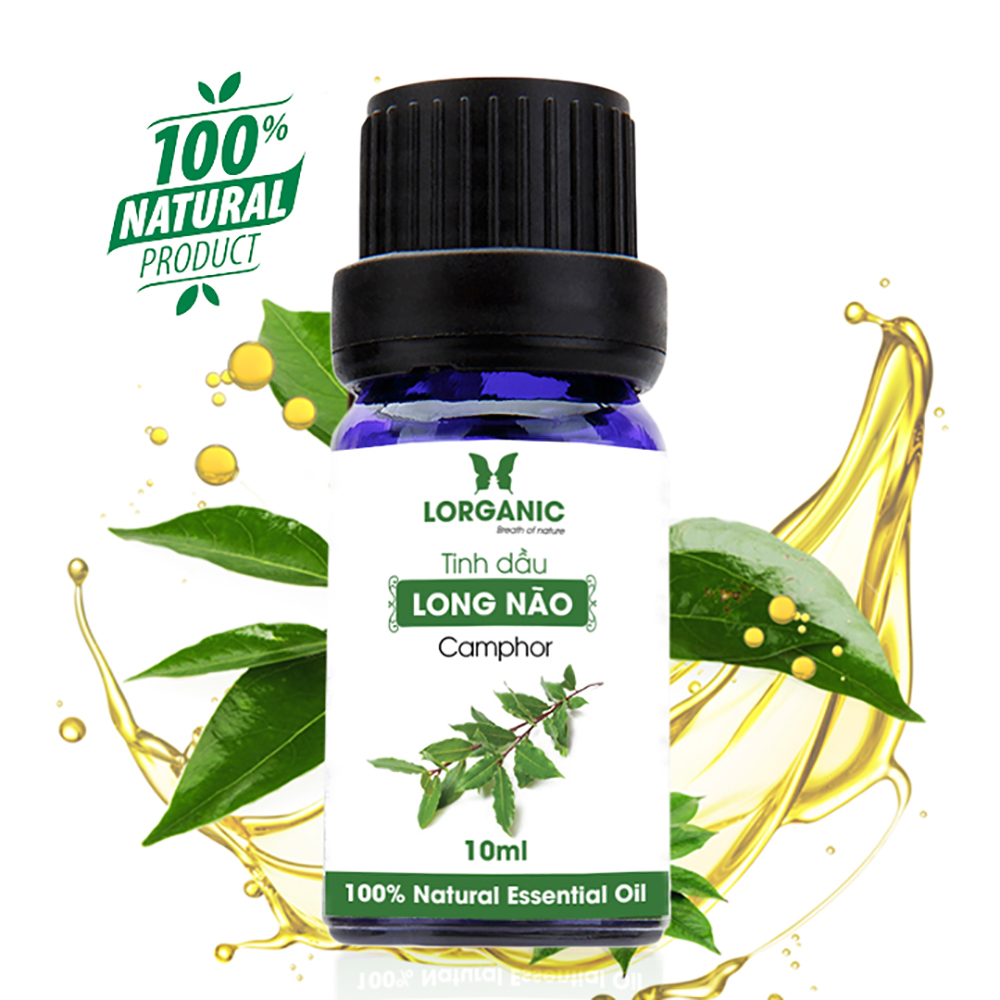 [HCM]Tinh dầu long não Lorganic Camphor 10ml, 50ml