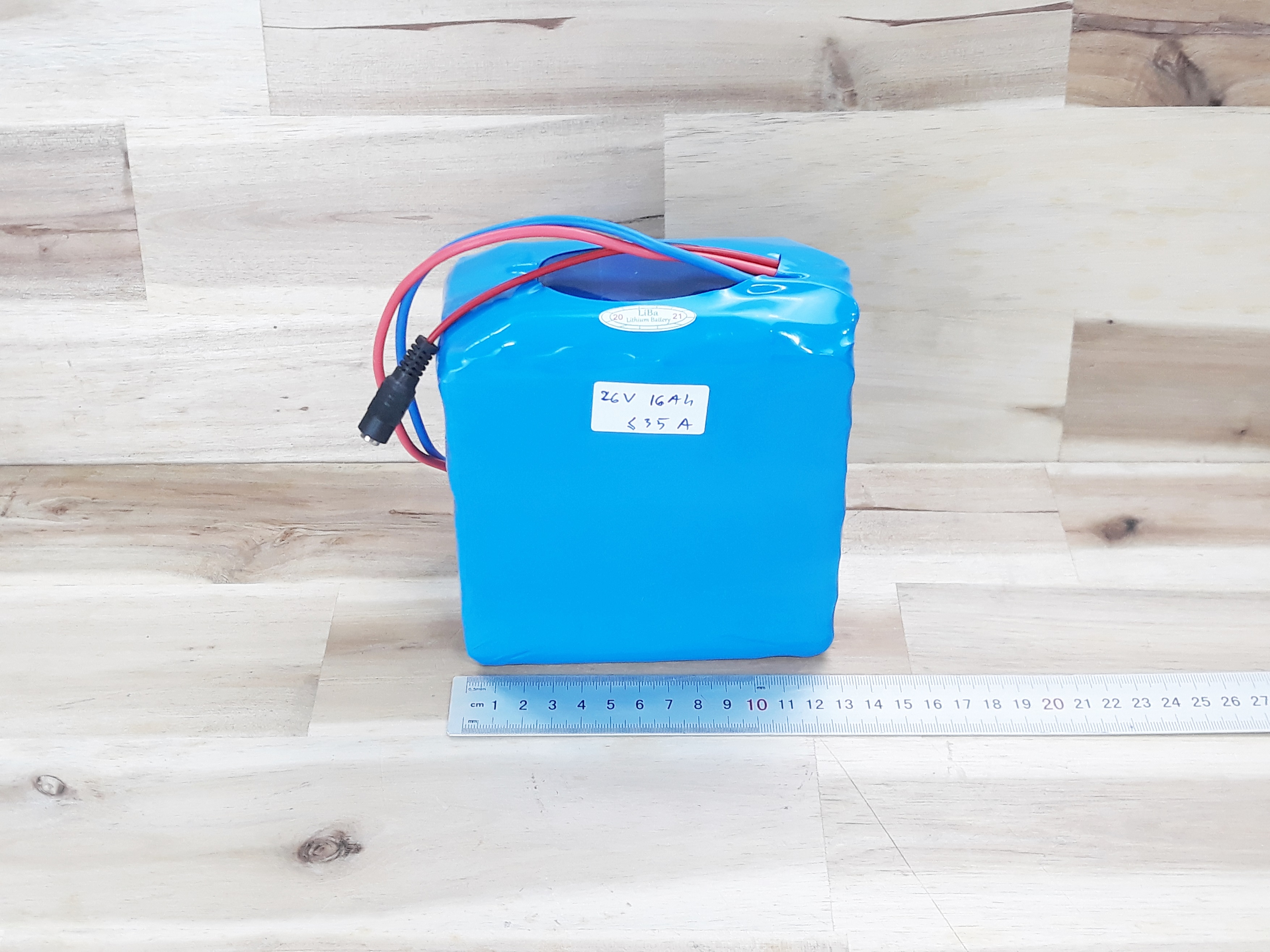 Pin Xe Đạp Điện 26V 10Ah ...20Ah, thay thế 2 bình Acquy 12V - LiBa