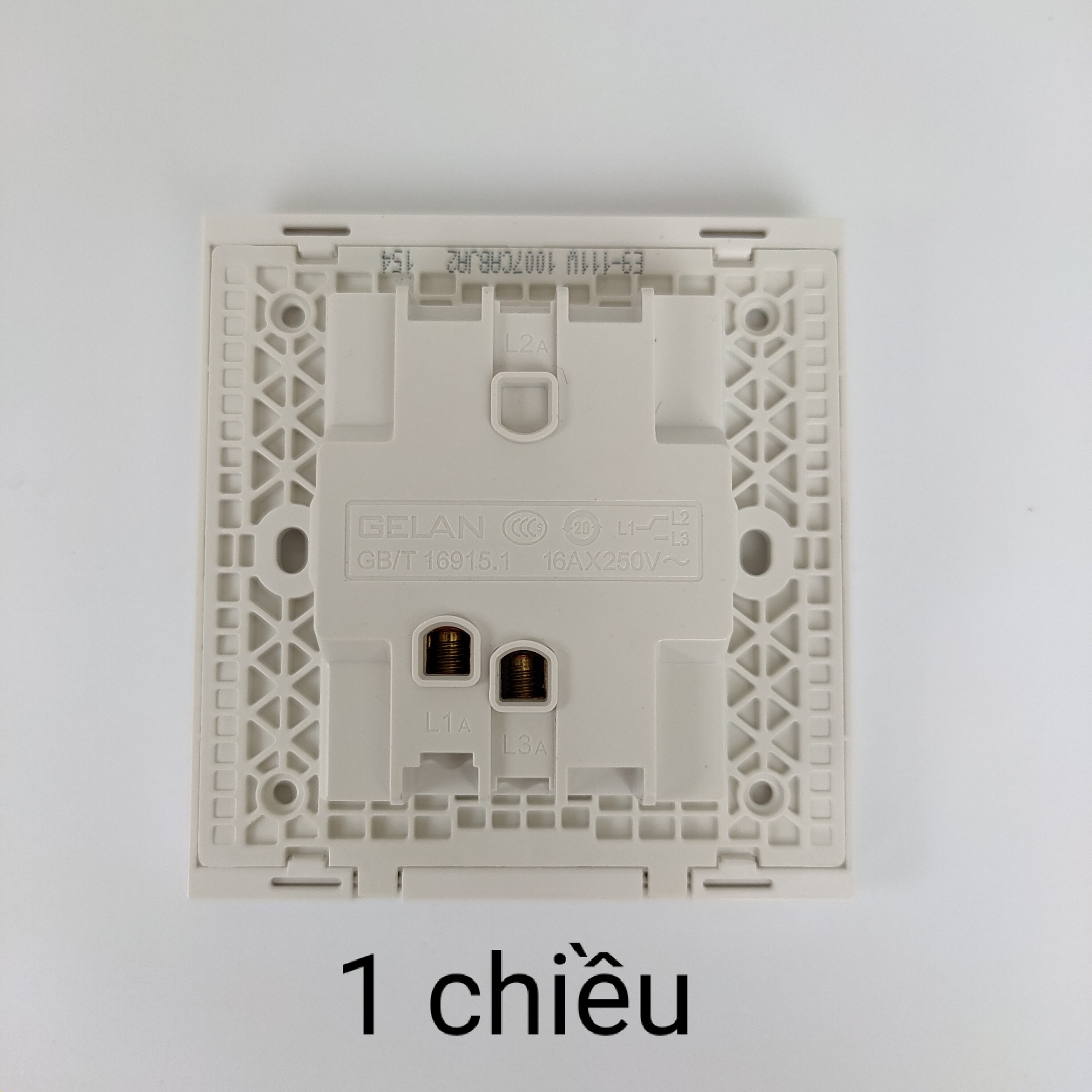 Bộ công tắc đơn 1/2/3 chiều 16AX Gelan