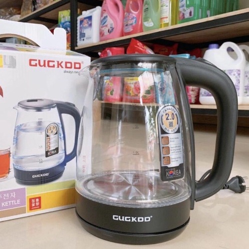 [HÀNG CAO CẤP] Bình Siêu Tốc Cuckoo Thủy Tinh - Ấm Đun Nước Siêu Tốc, Dung Tích 2.0L, Công Suất 1500W, Đun Sôi Cực Nhanh, Tự Động Ngắt Khi Sôi, Cách Nhiệt, Tiết Kiệm Điện Năng, Ấm Đun Siêu Tốc, Ấm Siêu Tốc Cao Cấp, Ấm Siêu Tốc