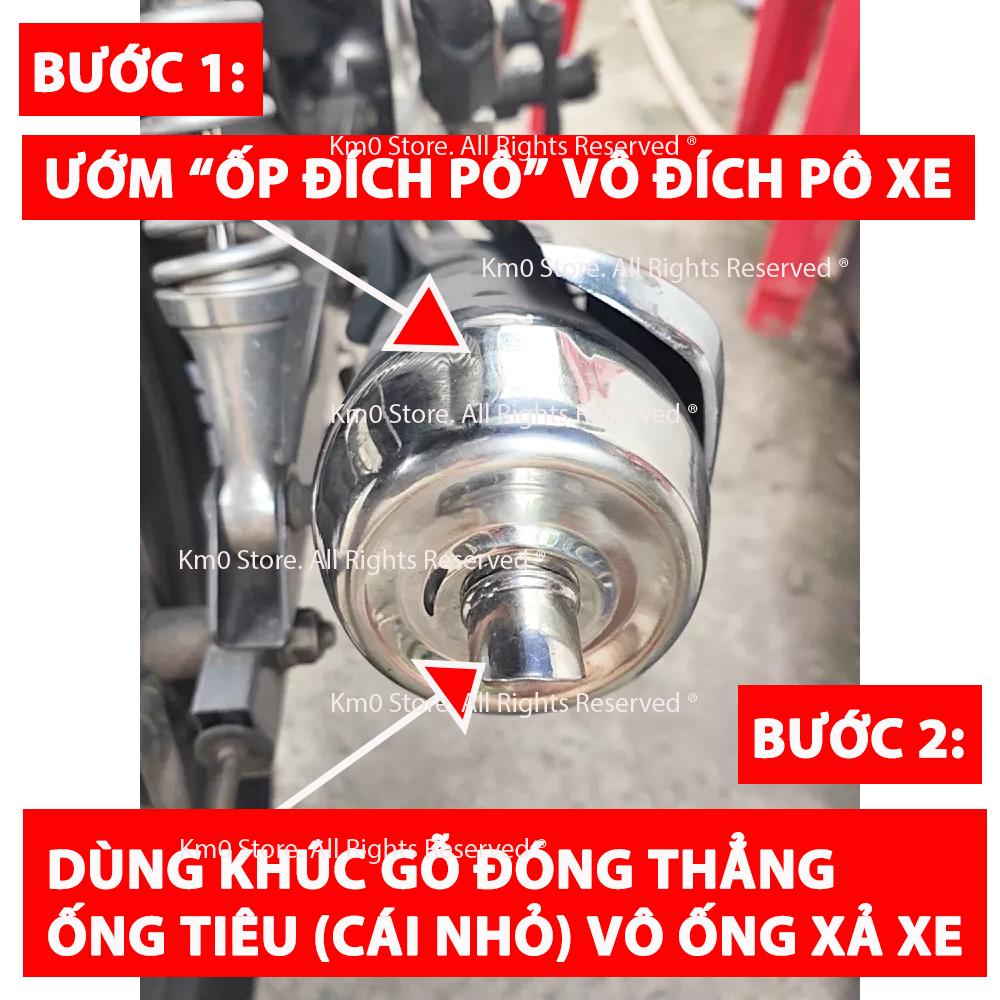 Chụp Đuôi Pô FUTURE INOX VT20