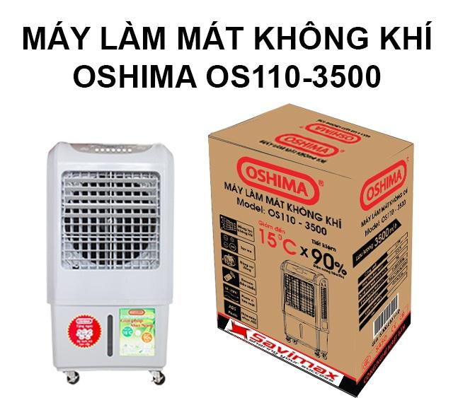 [Trả góp 0%]MÁY LÀM MÁT KHÔNG KHÍ OSHIMA OS110-3500