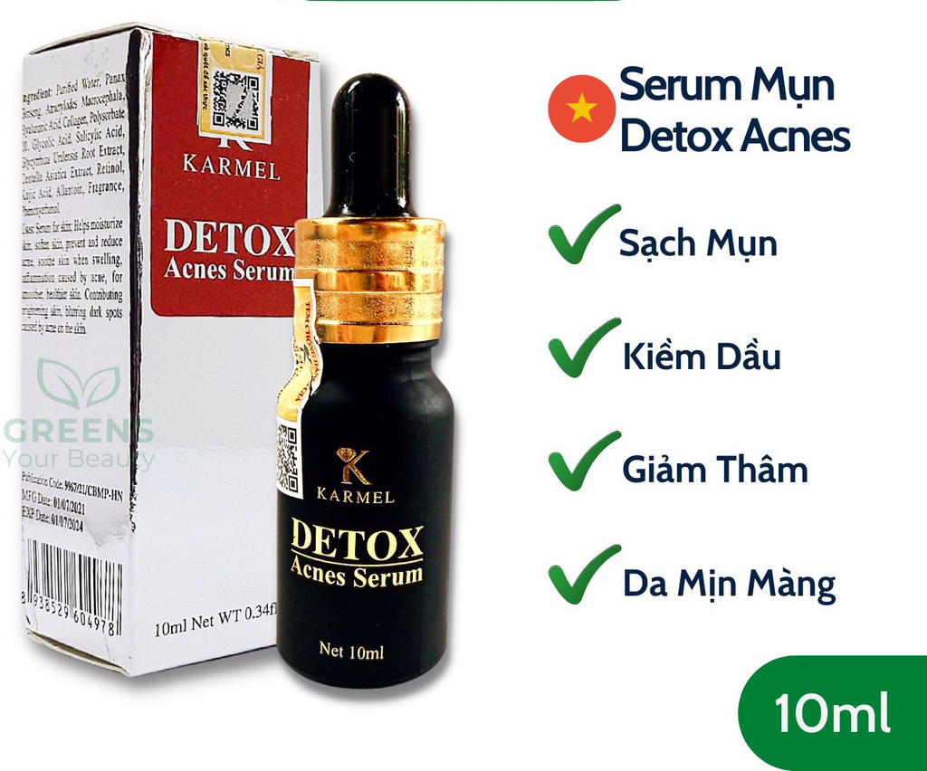 SERUM TRỊ MỤN KAMEL DEXTOX ACNES 10ml