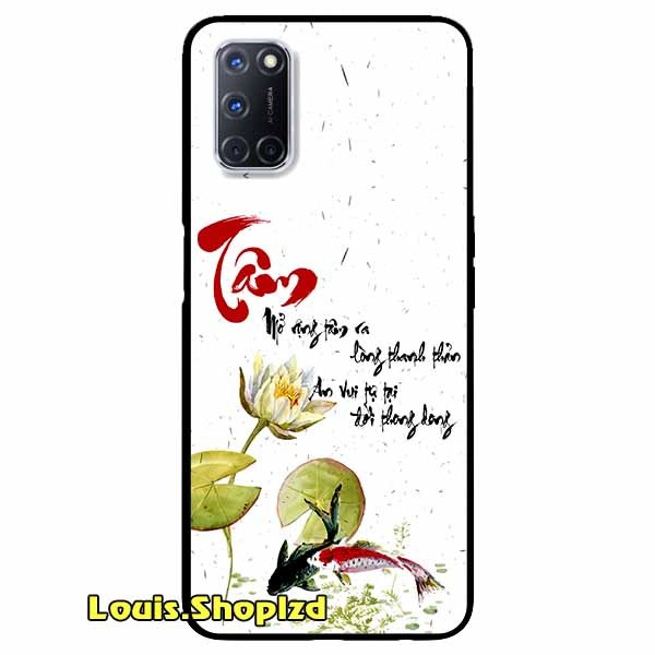 [HCM]Ốp Lưng Dành Cho Oppo A52 - A72 - A92 - Thư Pháp Tâm