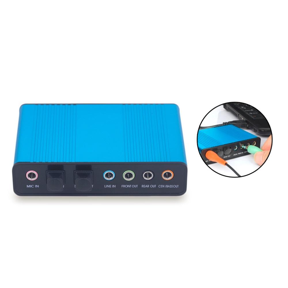 Bộ chuyển đổi USB 2.0 ra cổng quang + Sound 5.1