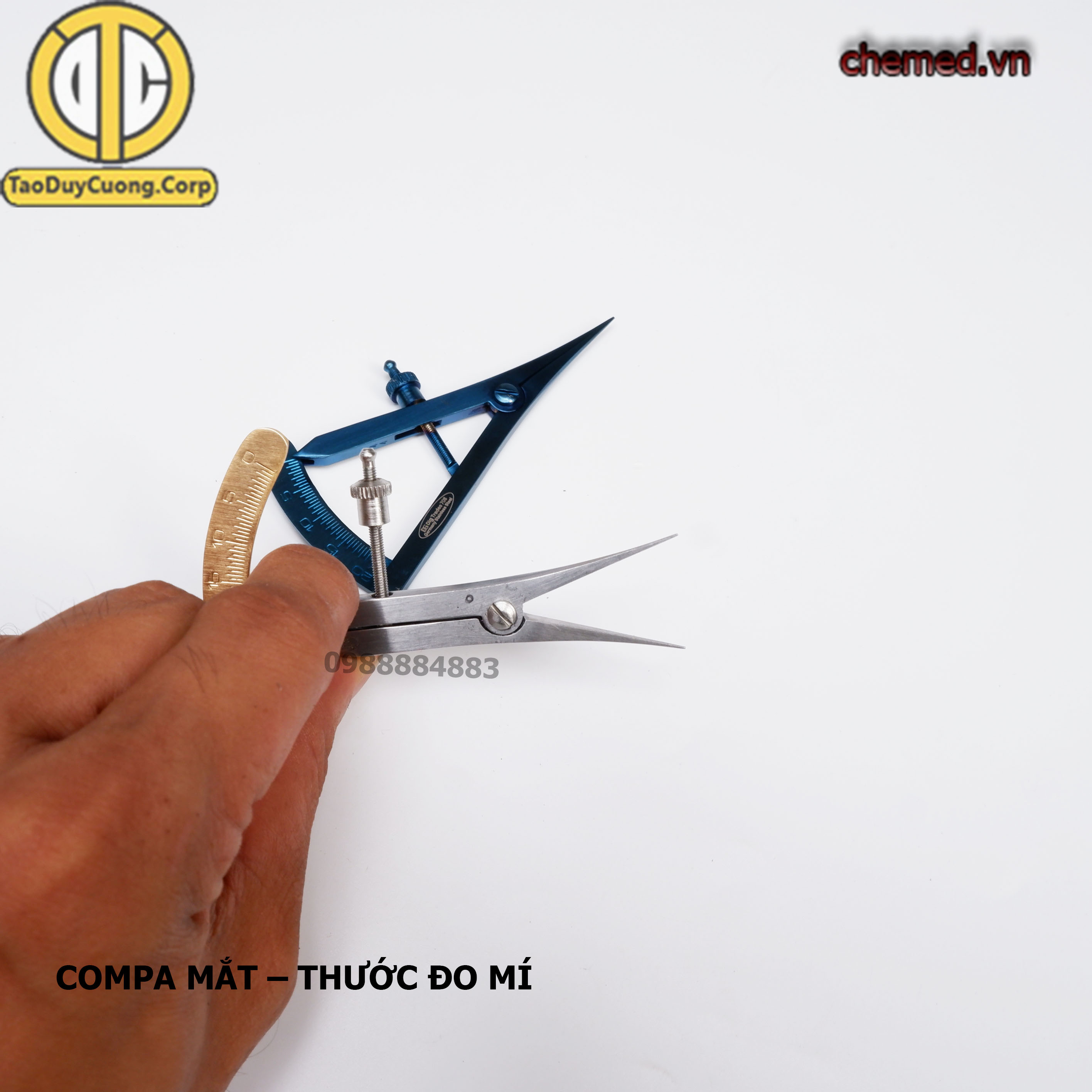 Compa mắt - Thước đo mí mắt