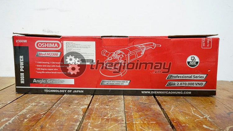 [HCM]Máy mài góc Oshima M2300