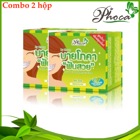 Combo 2 hộp kem đánh răng Phoca Thái Lan