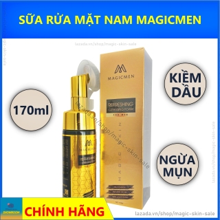 Sữa rửa mặt NAM Magic Skin MagicMen Refreshing Cleansing Foam CHÍNH HÃNG thumbnail