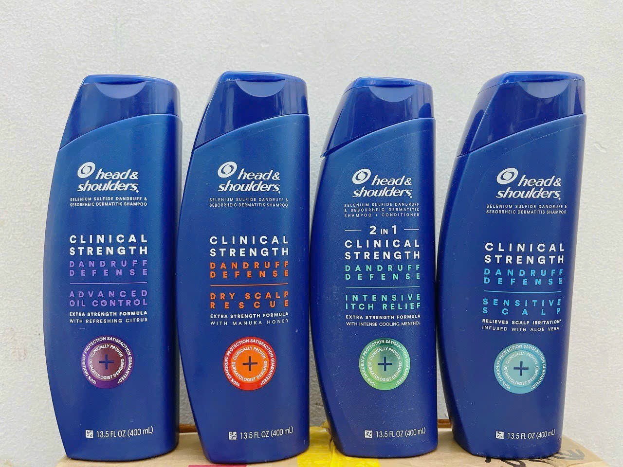 [Voucher 50k + Hoàn tiền 6% max 300k] Dầu gội Head & Shoulders 400ml nội địa Mỹ