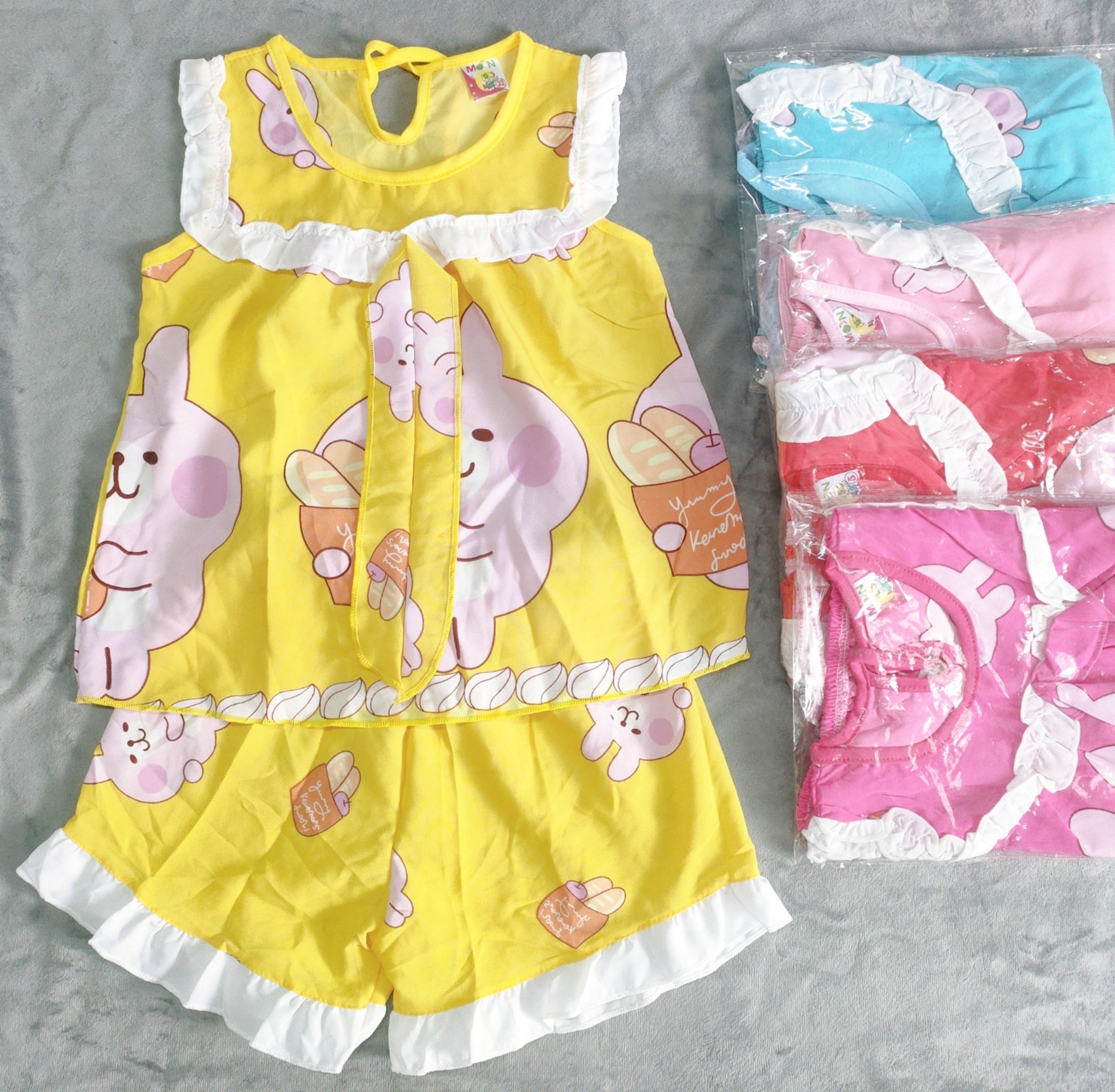 Bộ lụa cánh tiên bé