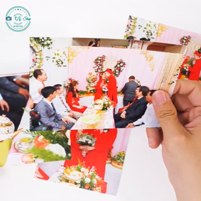 IN 10 ẢNH 10X15, 9X12 CM ÉP LỤA