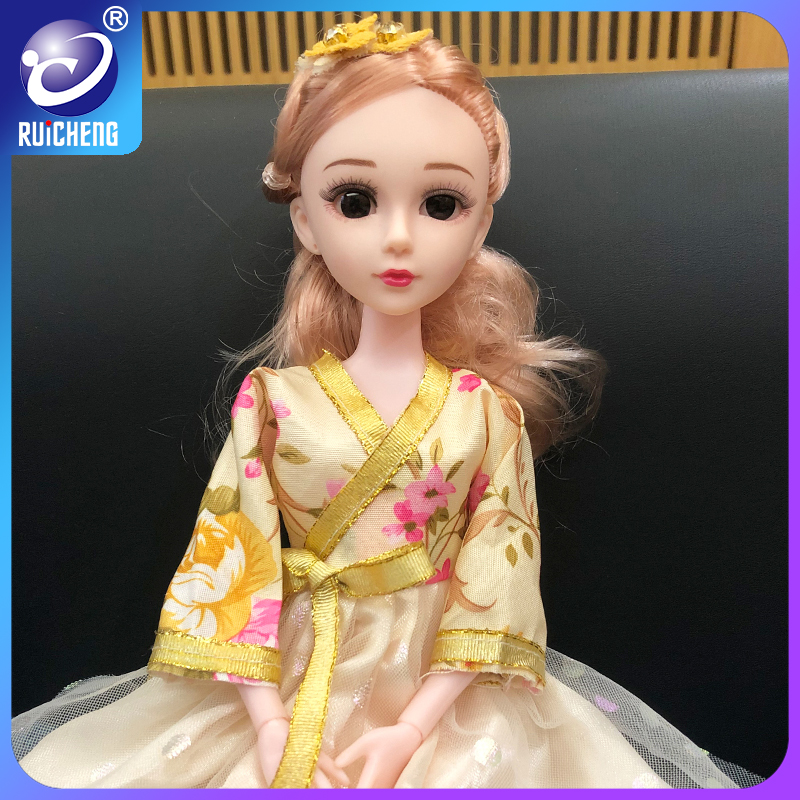 RUICHENG New Arrival Toy For Girl Barbie Doll Gift Box Set Princess Girl