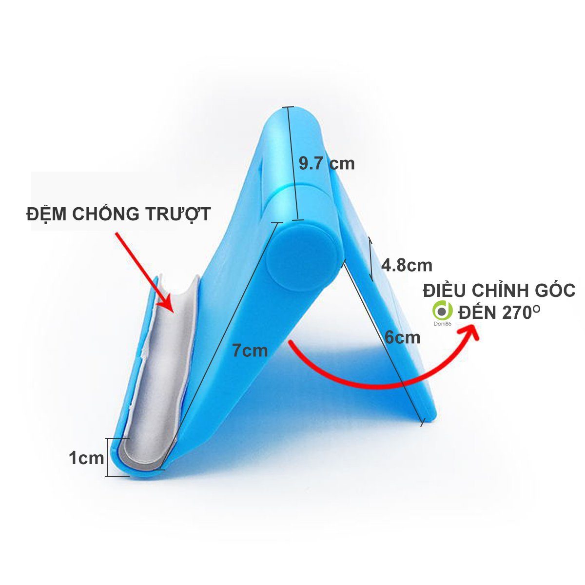 [HCM]Đế điện thoại gấp gọn - PK120 - doni86