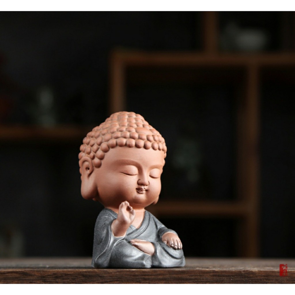 Tượng phật Quan Âm Bồ Tát - tượng đẹp - tượng gốm tử sa, chất liệu gốm sứ, thiết kế tinh tế, tỉ mỉ, thích hợp trang trí cho mọi không gian