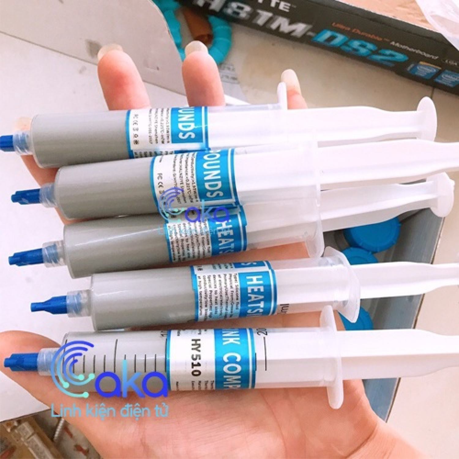 Keo tản nhiệt CPU máy tính, sò nóng lạnh loại xilanh to chất lượng