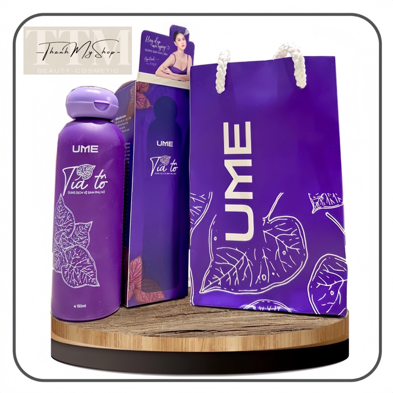 Dung dịch vệ sinh tía tô ngọc trinh - ume